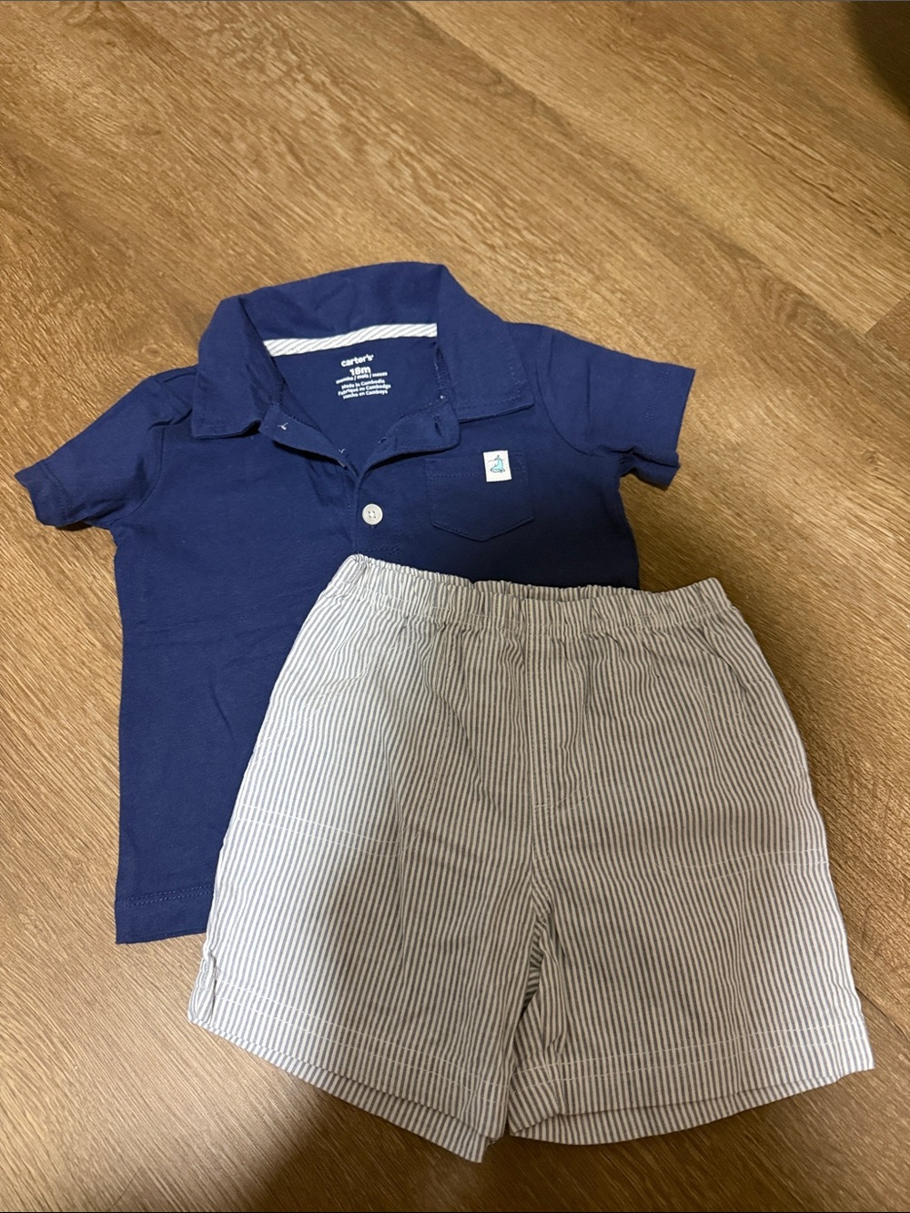 Carter's Navy Polo Shirt for Kids
